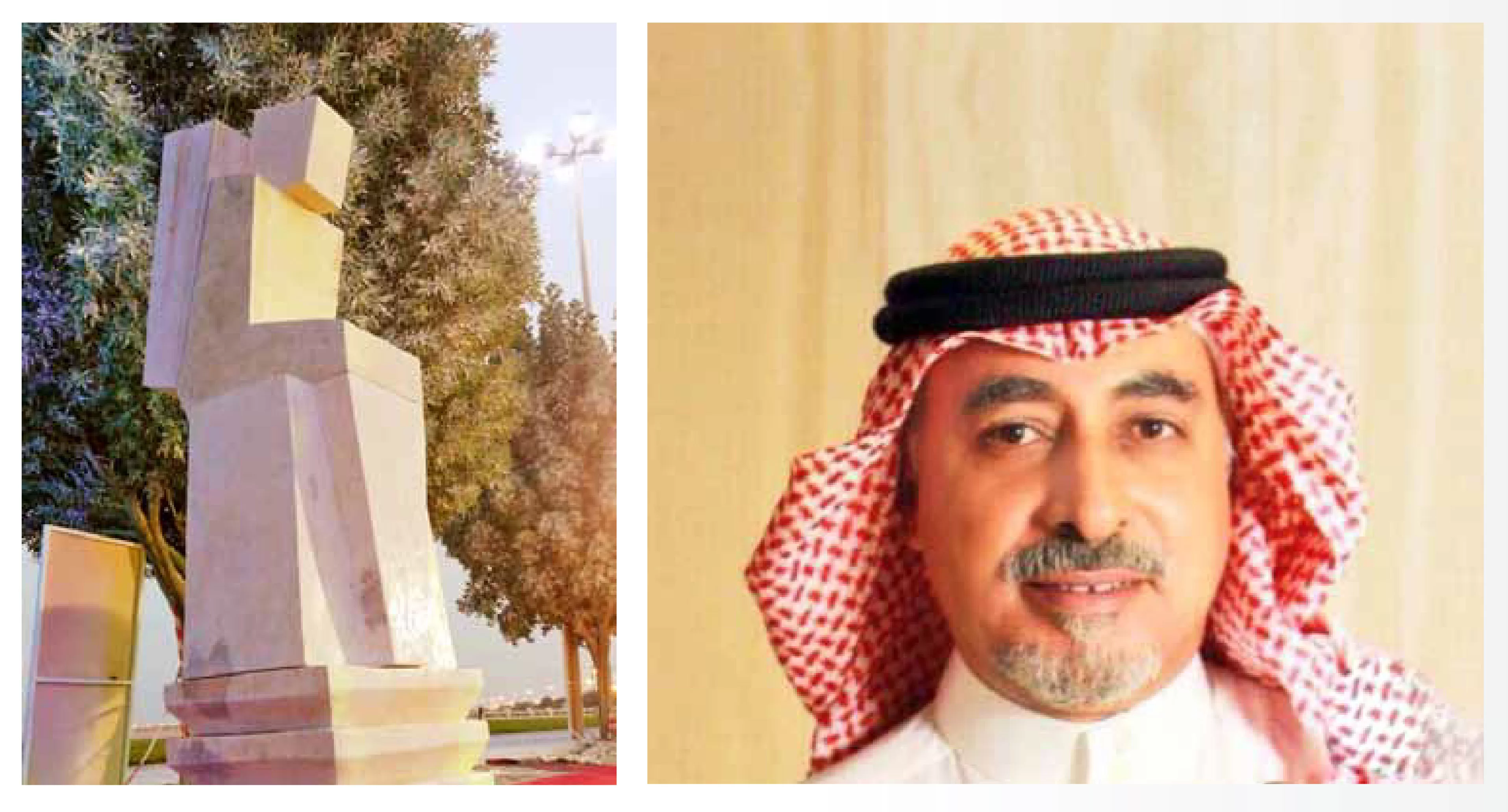 النحات السعودي عصام جميل  أعشق التفاعل مع البيئة ومحاورتها!