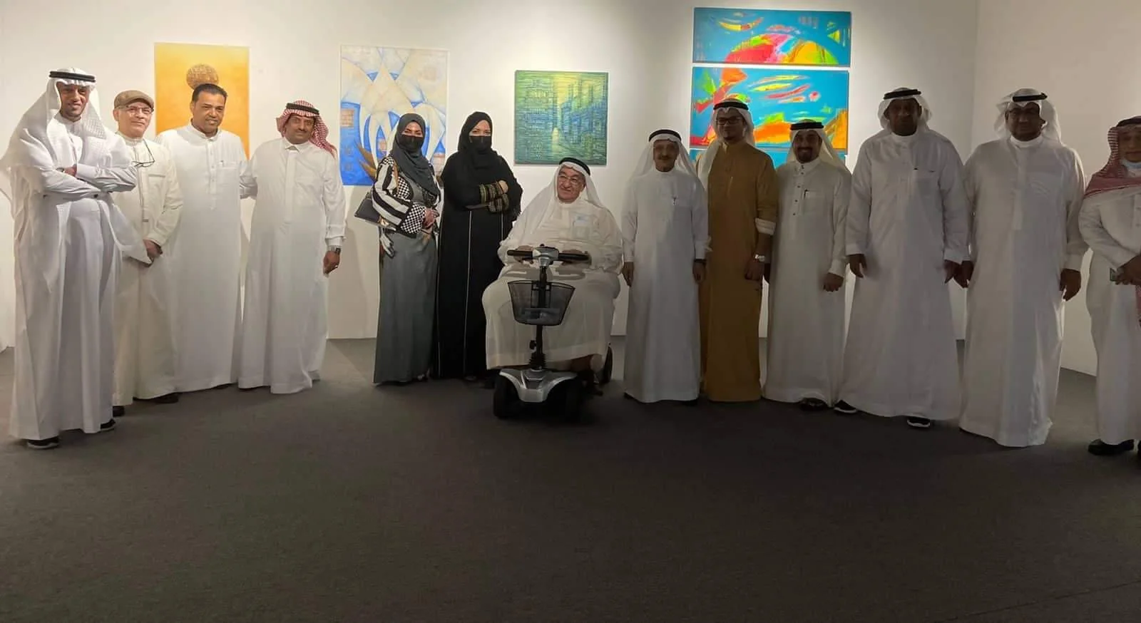 Opening of the exhibition of the Madinah fine artists group in Jeddah with the participation of 19 male and female artists