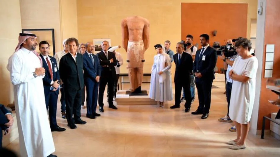 Aims to highlight the historical and cultural legacy of the Kingdom.. The Royal Commission for AlUla signs an agreement with the Louvre Museum in Paris