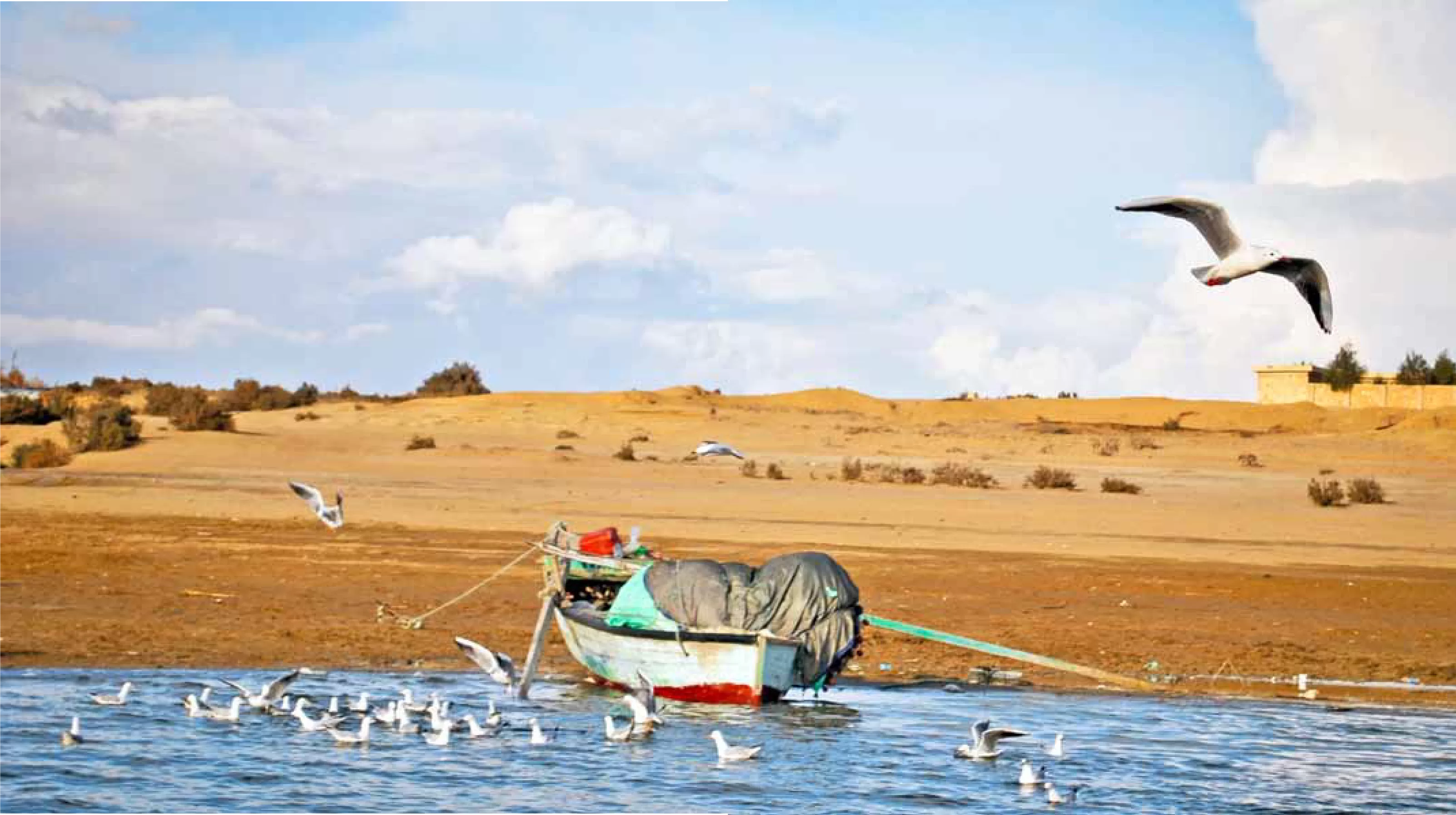 Representing an authentic part of cultural and civilized history.. "Lake Qarun".. has nothing to do with "Qarun"!!